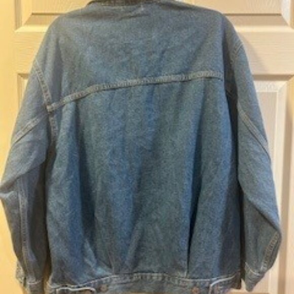 Levis Baggy Trucker Jacket Men's Size Small Blue Denim New With Tags NWT - Picture 2 of 5